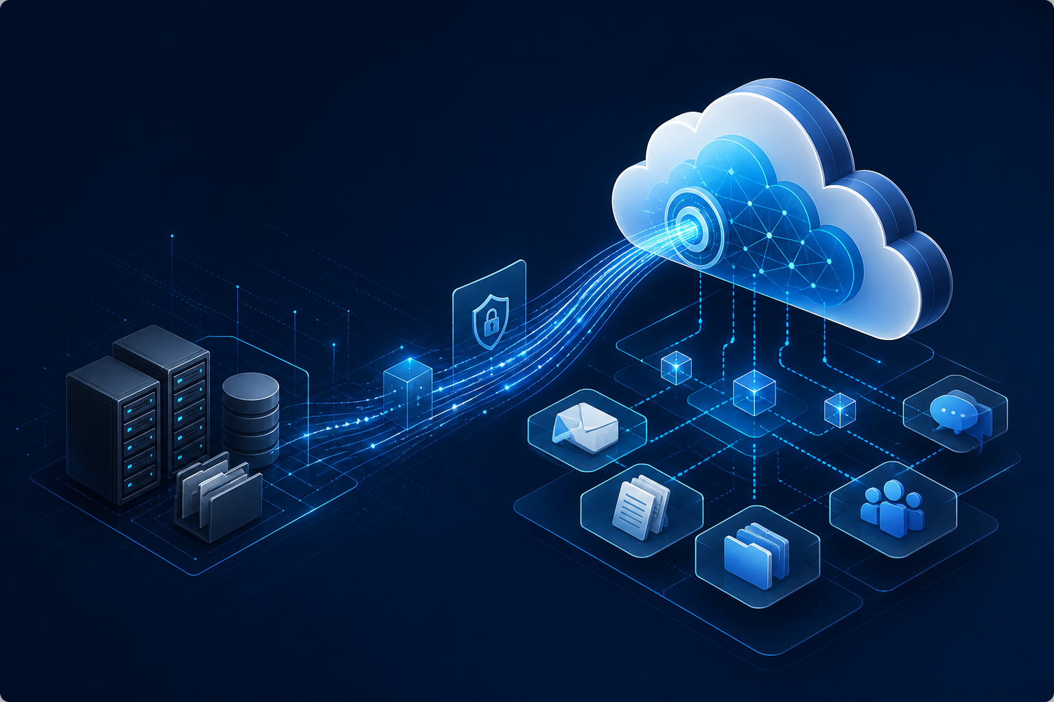 Microsoft 365 Architektur, Cloud, Migration und hybride Infrastruktur